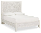 Paxberry Whitewash Full Panel Bed (Online Special Price) - Ornate Home