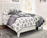 Paxberry Whitewash Full Panel Bed - Ornate Home