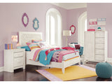 Paxberry Whitewash Full Panel Bedroom Set with Chest and Nightstand (Online Special Price) - Ornate Home