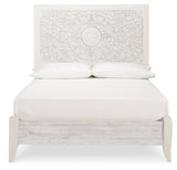 Paxberry Whitewash Full Panel Bedroom Set with Chest and Nightstand (Online Special Price) - Ornate Home