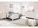 Paxberry Whitewash Full Panel Bedroom Set with Dresser, Mirror and Chest (Online Special Price) - Ornate Home