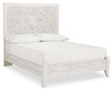 Paxberry Whitewash Full Panel Bedroom Set with Dresser, Mirror and Chest (Online Special Price) - Ornate Home