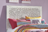 Paxberry Whitewash Full Panel Headboard (Online Special Price) - Ornate Home