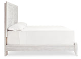 Paxberry Whitewash King Panel Bed & Chest & Nightstand (Online Special Price) - Ornate Home