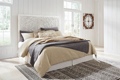 Paxberry Whitewash King Panel Headboard   B181-58 - Ornate Home