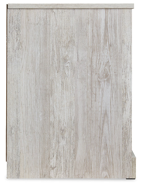 Paxberry Whitewash Nightstand (22.09" H) - Ornate Home