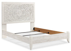 Paxberry Whitewash Queen Panel Bed - Ornate Home