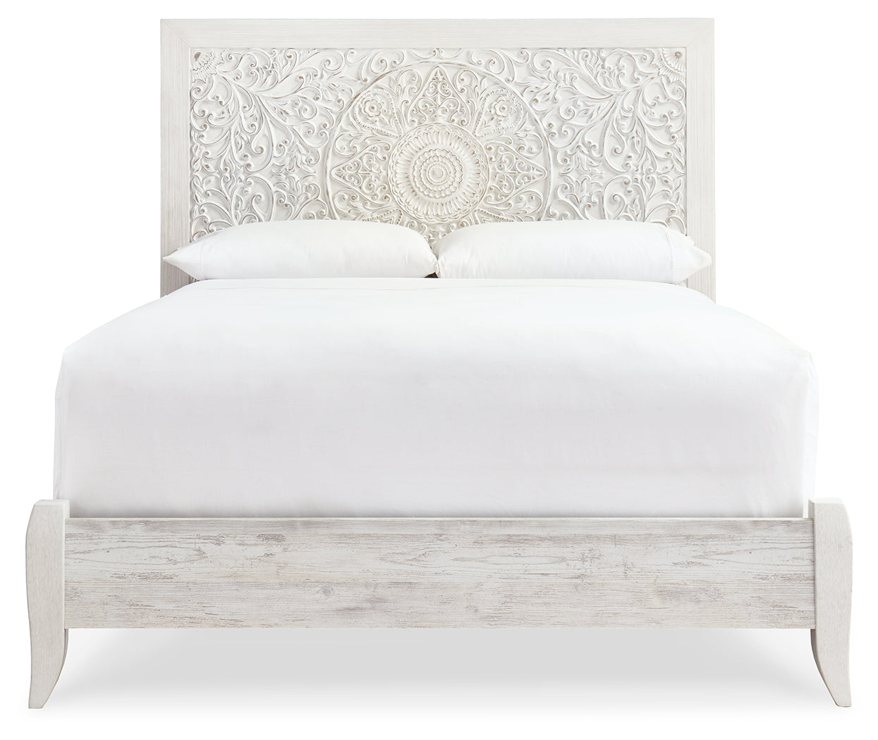 Paxberry Whitewash Queen Panel Bedroom Set with Chest (Online Special Price) - Ornate Home