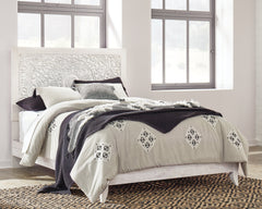 Paxberry Whitewash Queen Panel Bedroom Set with Chest - Ornate Home