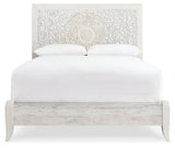 Paxberry Whitewash Queen Panel Bedroom Set with Dresser, Mirror, Chest and Nightstand (Online Special Price) - Ornate Home