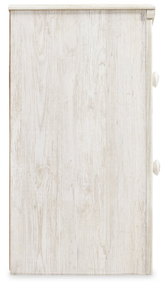 Paxberry Whitewash Queen Panel Bedroom Set with Dresser, Mirror, Chest and Nightstand - Ornate Home