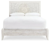 Paxberry Whitewash Queen Panel Bedroom Set with Dresser - Ornate Home