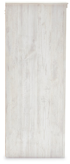 Paxberry Whitewash Queen Panel Bedroom Set with Dresser and Chest - Ornate Home