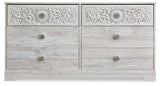Paxberry Whitewash Six Drawer Dresser (Online Special Price) - Ornate Home