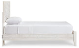Paxberry Whitewash Twin Panel Bed - Ornate Home