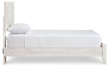 Paxberry Whitewash Twin Panel Bedroom Set with Nightstand (Online Special Price) - Ornate Home