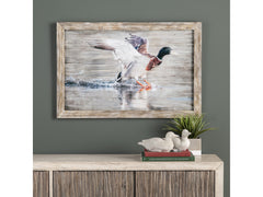Paxton 1 Brown/White Wall Art - Ornate Home