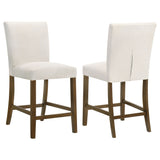 Paxton Beige/Brown Upholstered Counter Height Dining Chair (Set of 2) - Ornate Home