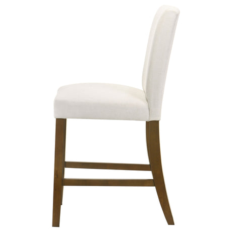 Paxton Beige/Brown Upholstered Counter Height Dining Chair (Set of 2) - Ornate Home