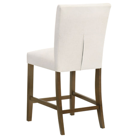 Paxton Beige/Brown Upholstered Counter Height Dining Chair (Set of 2) - Ornate Home