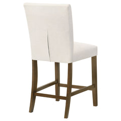 Paxton Beige/Brown Upholstered Counter Height Dining Chair (Set of 2) - Ornate Home