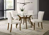Paxton Brown / Beige Dining Set - Ornate Home