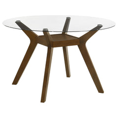 Paxton Brown / Beige Dining Set - Ornate Home