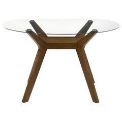 Paxton Brown / Beige Dining Set - Ornate Home