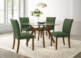 Paxton Brown / Green Dining Set - Ornate Home