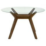 Paxton Brown / Teal Blue Dining Set - Ornate Home