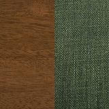 Paxton Green/Brown Upholstered Counter Height Dining Chair (Set of 2) - Ornate Home