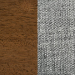 Paxton Grey/Brown Upholstered Counter Height Dining Chair (Set of 2) - Ornate Home