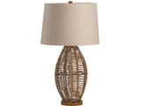 Paxton Woven Natural Table Lamp - Ornate Home