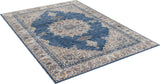Payas Blue/Multi 5' X 7' Area Rug - Ornate Home