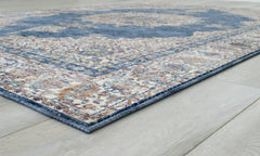 Payas Blue/Multi 5' X 7' Area Rug - Ornate Home
