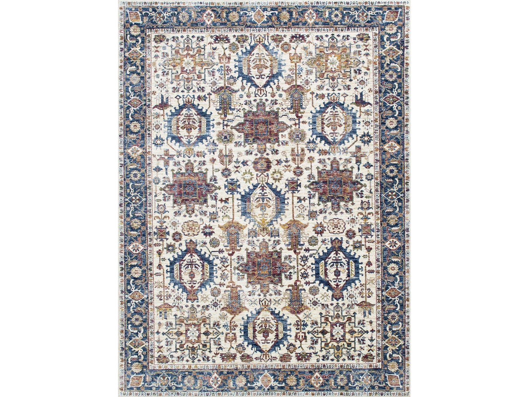 Payas Multi 5'X7' Area Rug - Ornate Home
