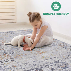 Payas Non-Shedding Indoor Area Rug 5' x 7' - Ornate Home
