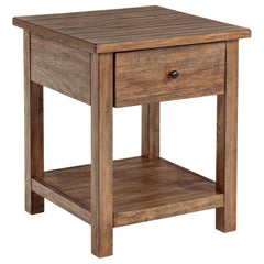 Payne Brown 2-piece Coffee and 1-drawer End Table Set - Ornate Home
