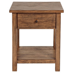 Payne Brown 2-piece Coffee and 1-drawer End Table Set - Ornate Home