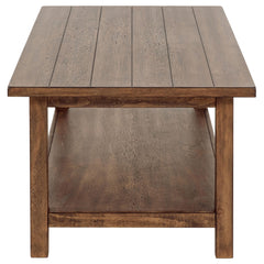 Payne Distressed Brown 2-piece Coffee and End Table Set - Ornate Home