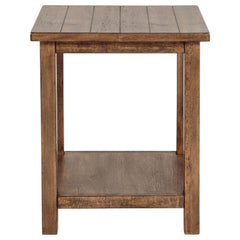 Payne Distressed Brown 3-piece Coffee and End Table Set - Ornate Home