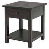 Payne Distressed Java 1-drawer End Table - Ornate Home