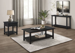 Payne Distressed Java 1-drawer End Table - Ornate Home