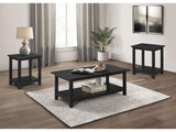 Payne Distressed Java 3-piece Coffee and End Table Set - Ornate Home