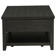 Payne Distressed Java 48-inch Mobile Lift Top Coffee Table - Ornate Home