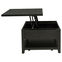 Payne Distressed Java 48-inch Mobile Lift Top Coffee Table - Ornate Home
