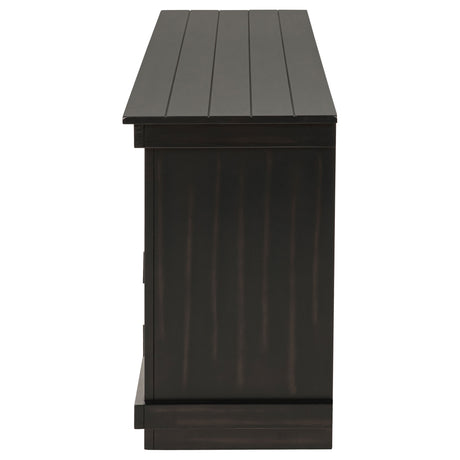 Payne Distressed Java 70" TV Stand - Ornate Home