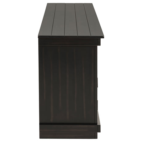 Payne Distressed Java 70" TV Stand - Ornate Home