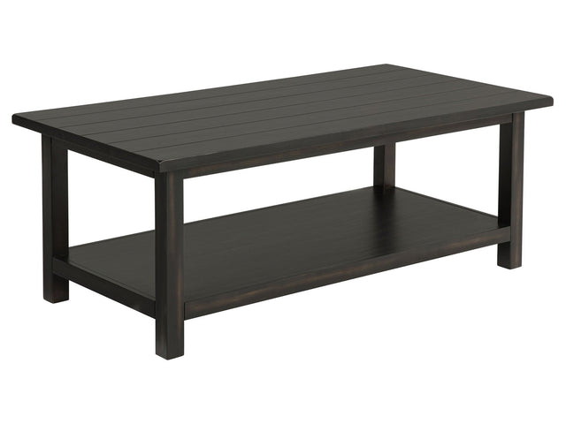 Payne Distressed Java Coffee Table - Ornate Home