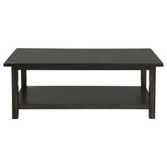 Payne Distressed Java Coffee Table - Ornate Home